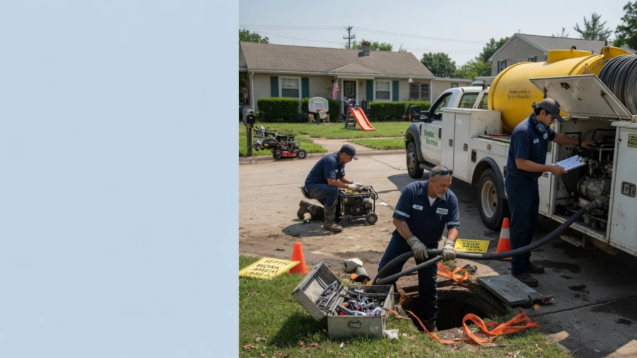 Septic Tank Pumping in Elnora, IN near me